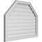 Ekena Millwork Octagonal Top Surface Mount PVC Gable Vent w/ 2"W x 1-1/2"P Brickmould Frame, 36"W x 28"H GVPOT36X2802SF - alternate 4